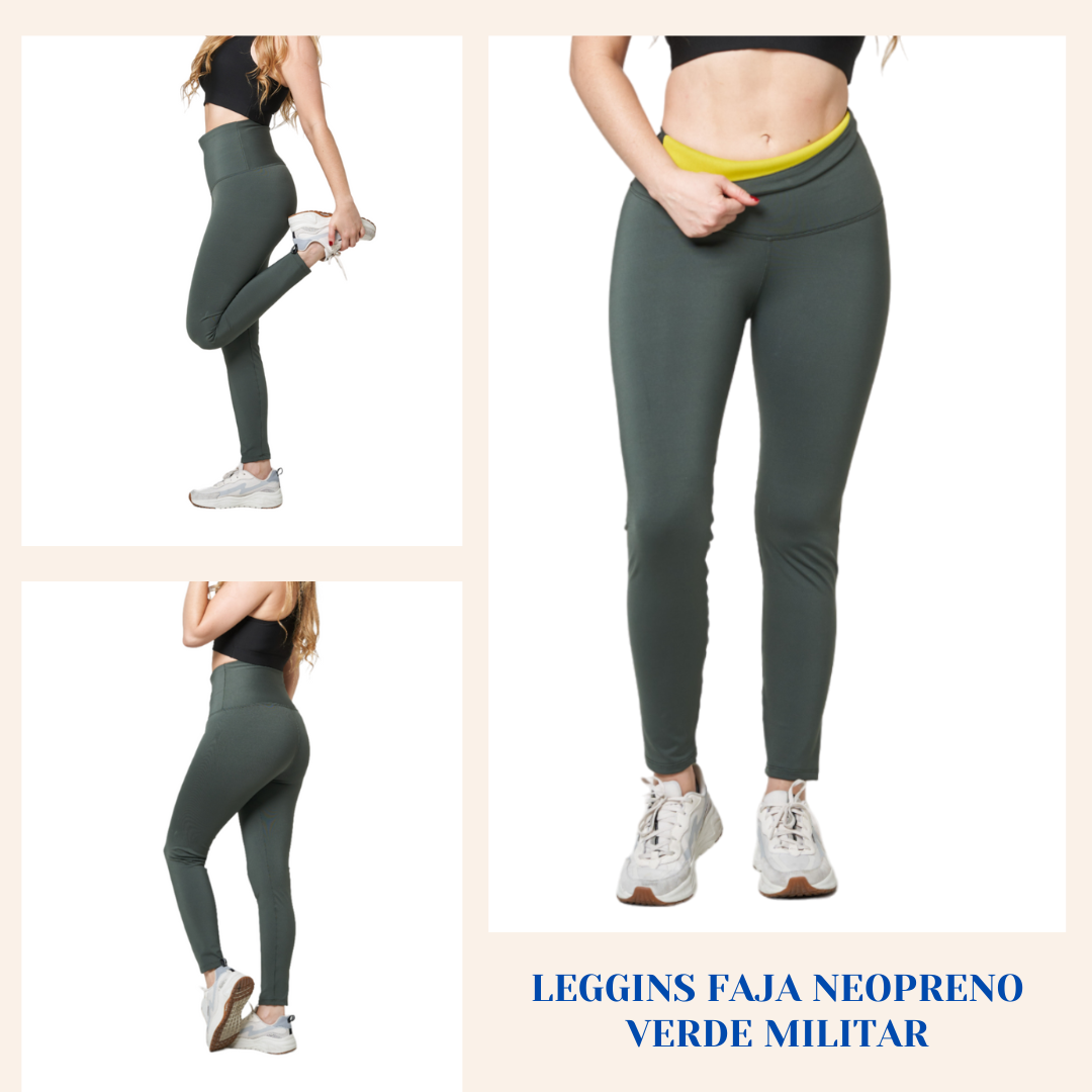 leggings con faja de neopreno