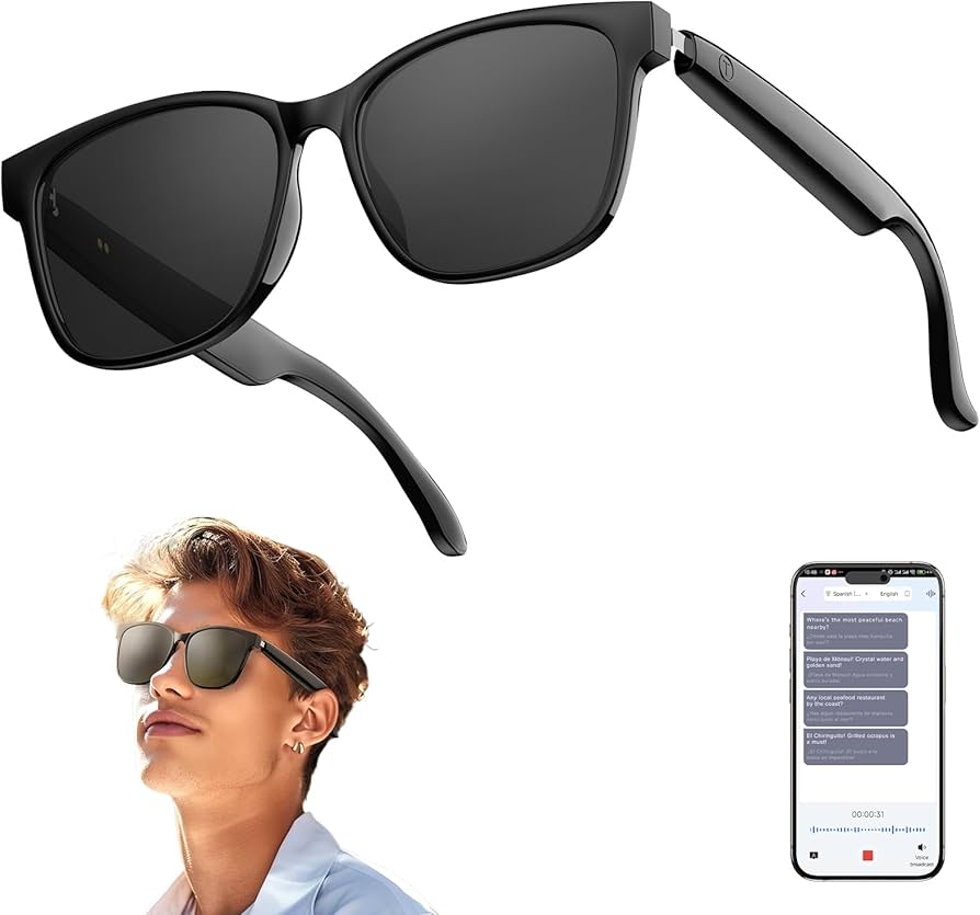 Gafas Bluetooth Traductor Inteligente IA