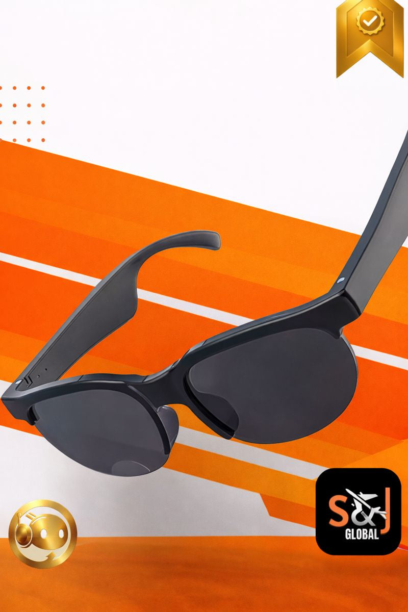 Gafas Bluetooth de audio inteligente con IA